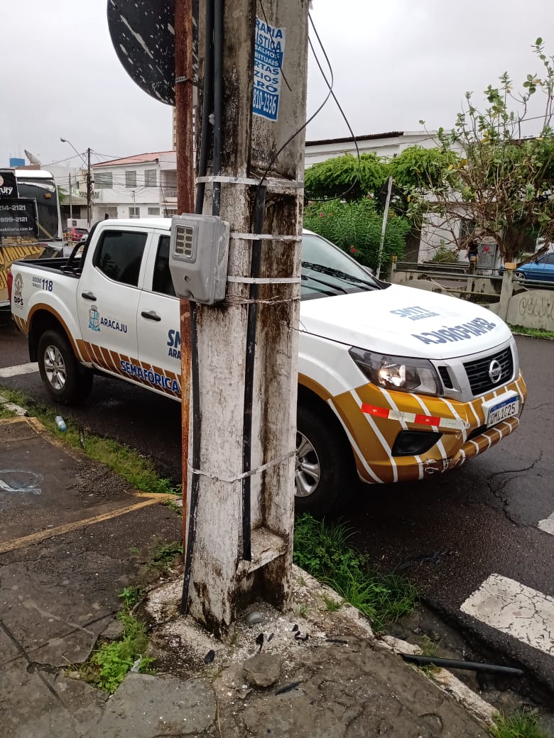 Mais de mil metros de cabos foram furtados dos semáforos de Aracaju desde o início do ano - SMTT Aracaju